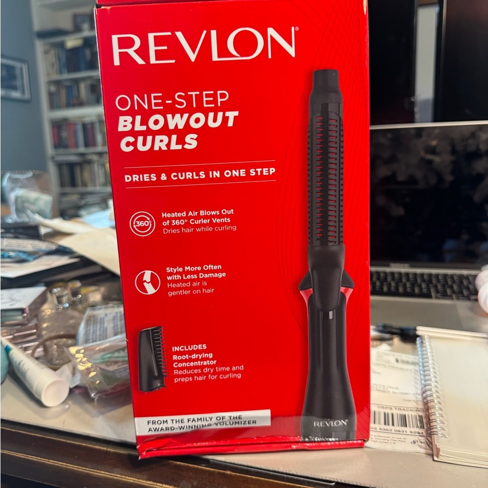Revlon Curling Iron Blow Dryer One Step